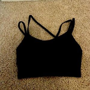 lulu lemon longline ribbed sports bra!